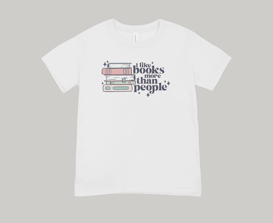 Playera I like books