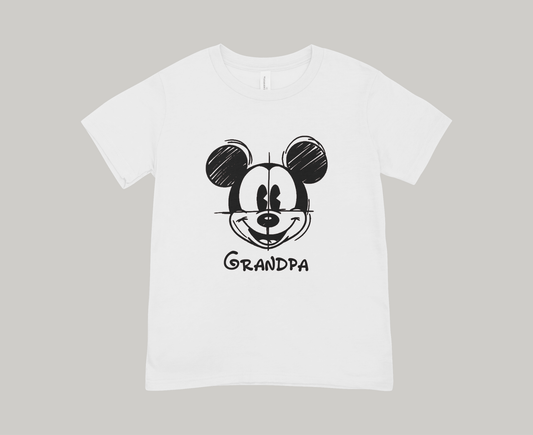 Playera Mickey Grandpa