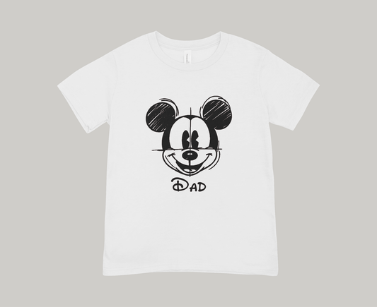 Playera Mickey Dad