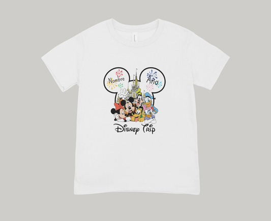 Playera Disney Trip Hug Castle